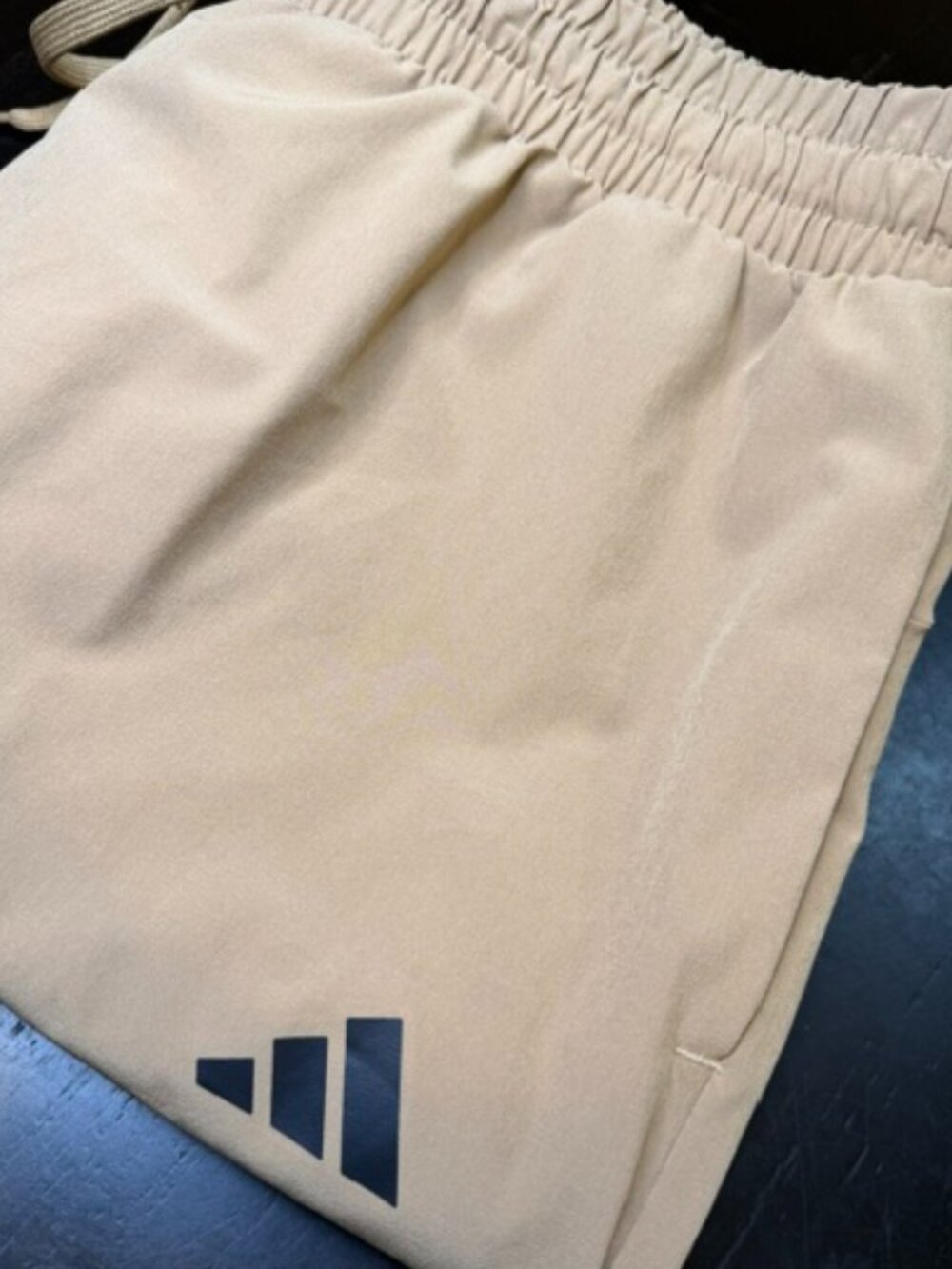 adidas Train Essentials Woven Jogger Pants Women's L Cardboard Tan NWT